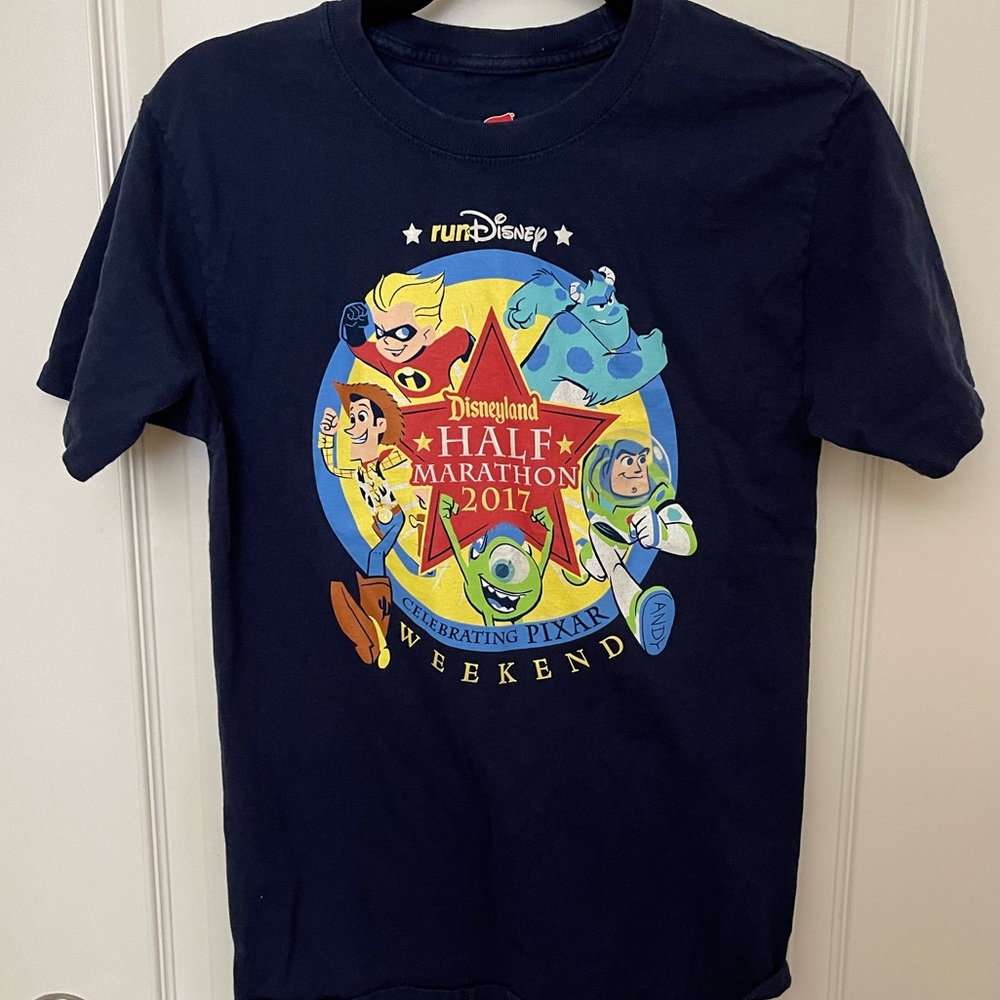 RunDISNEY Disneyland Half Marathon 2017 Tshirt - the last half marathon ever